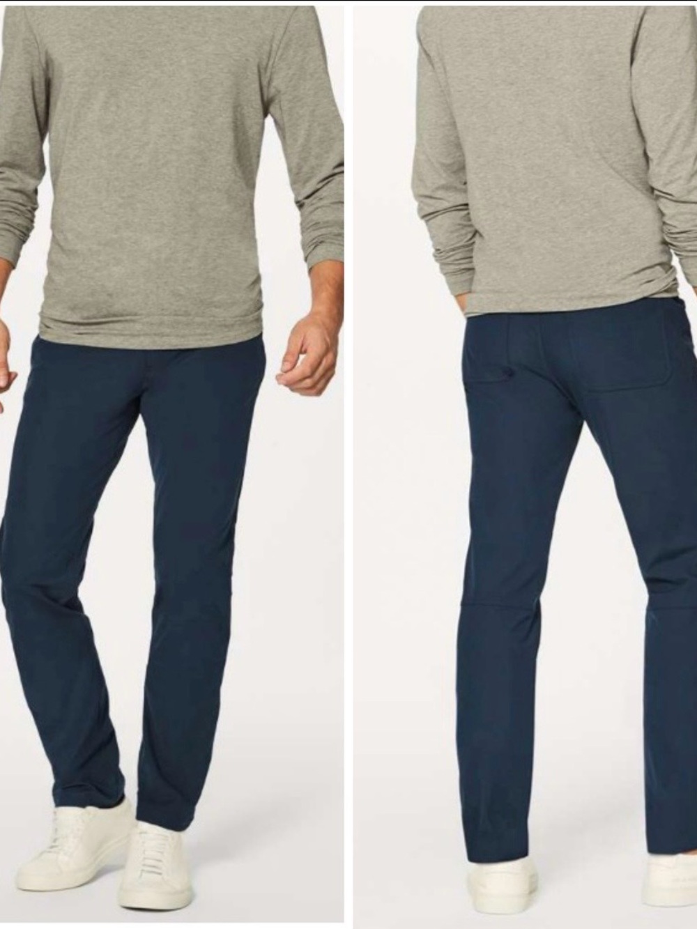 Lululemon ABC Pant Classic *34” Nautical Navy Classic Fit Casual Pants 32” Waist